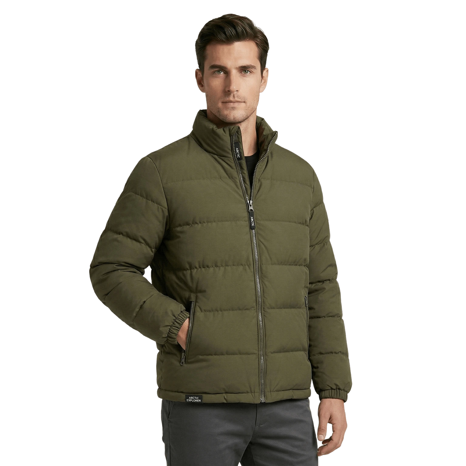Matte Puffer Jacket 2